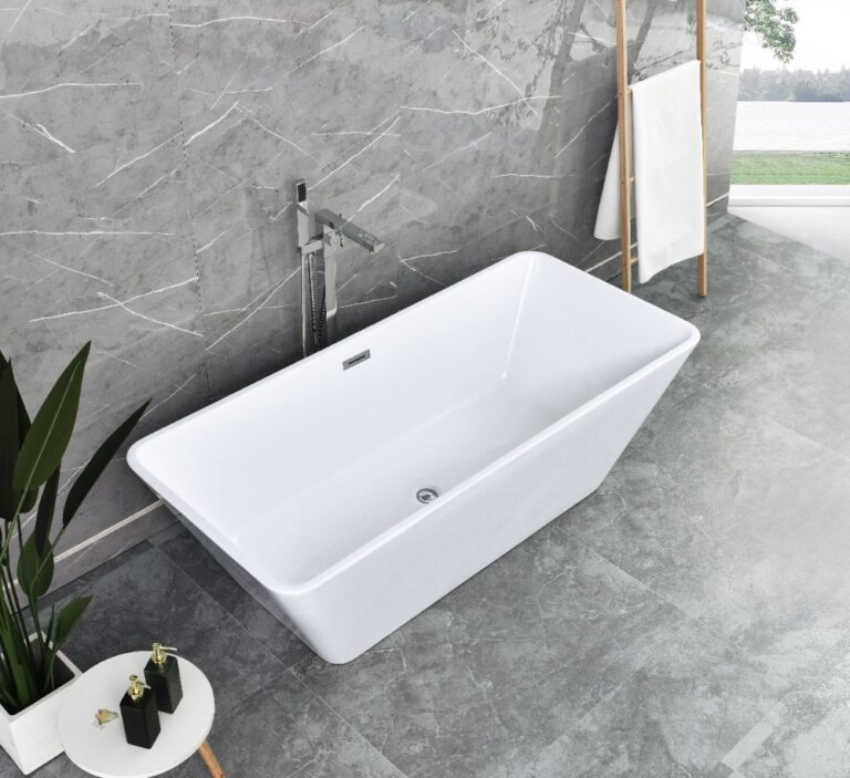 Easy Clean Acrylic Bathtub 4