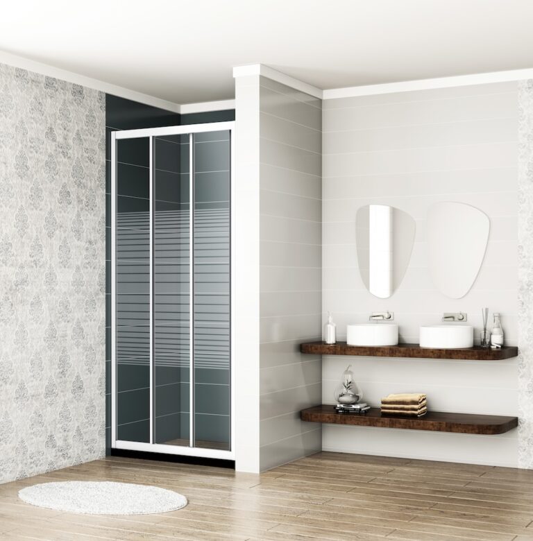 Sliding shower door