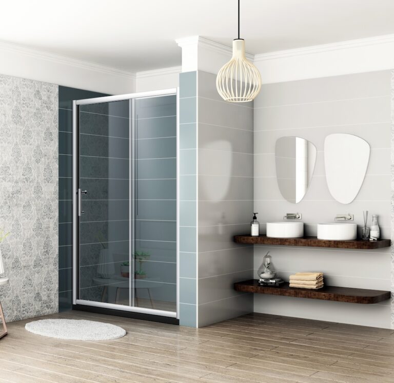 Glass shower door