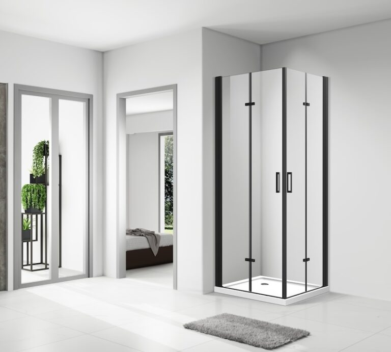 frameless glass shower room