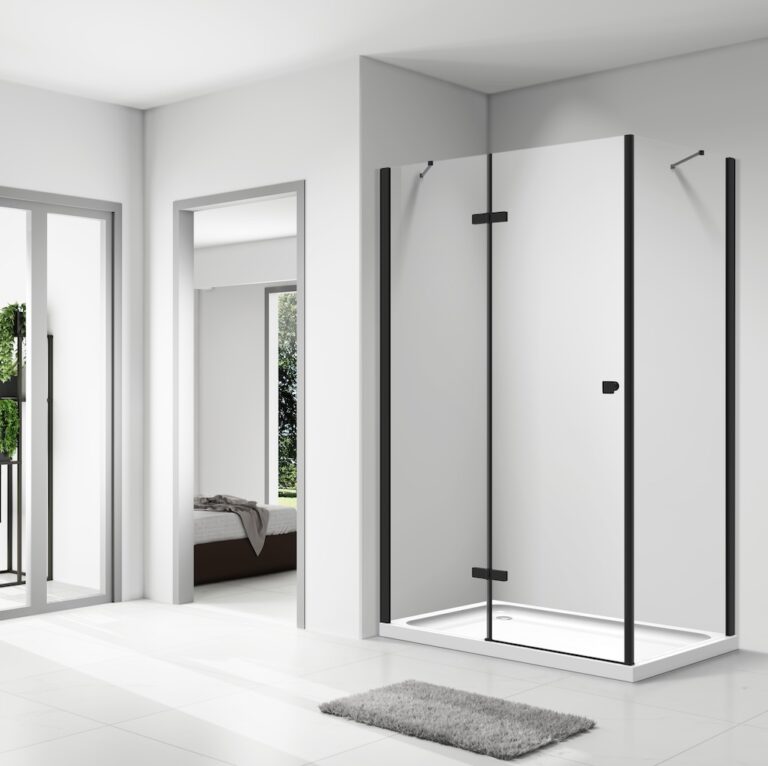 walk-in shower room