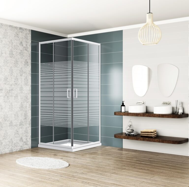 glass shower cabin