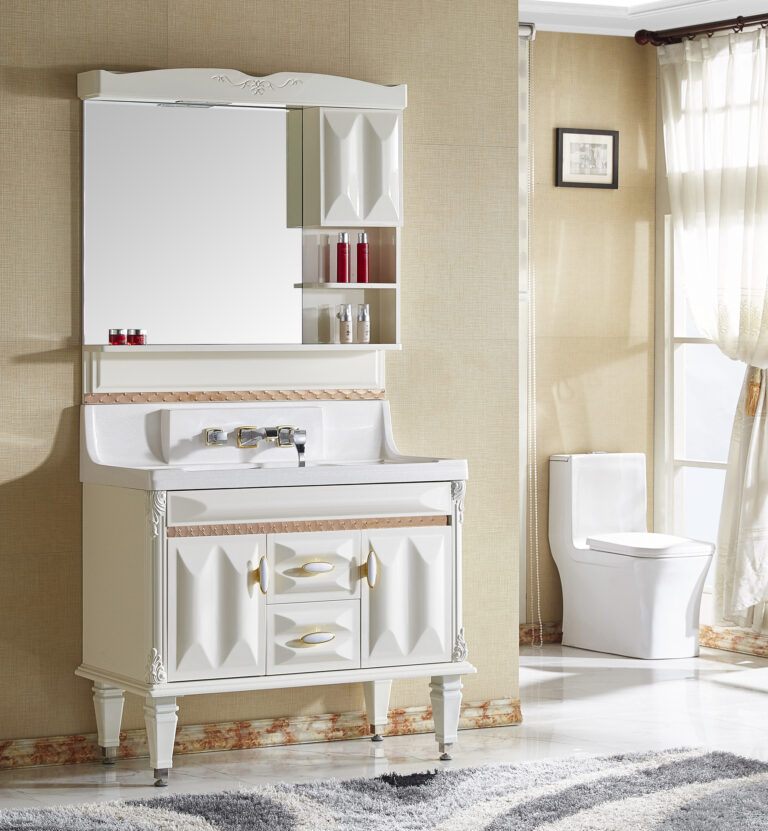 Xm P257 Bathroom Cabinet With Led Lighting