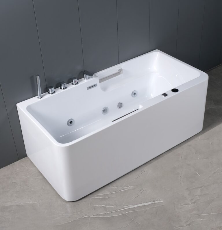 Acrylic Whirlpool Bathtub For Hotels 2