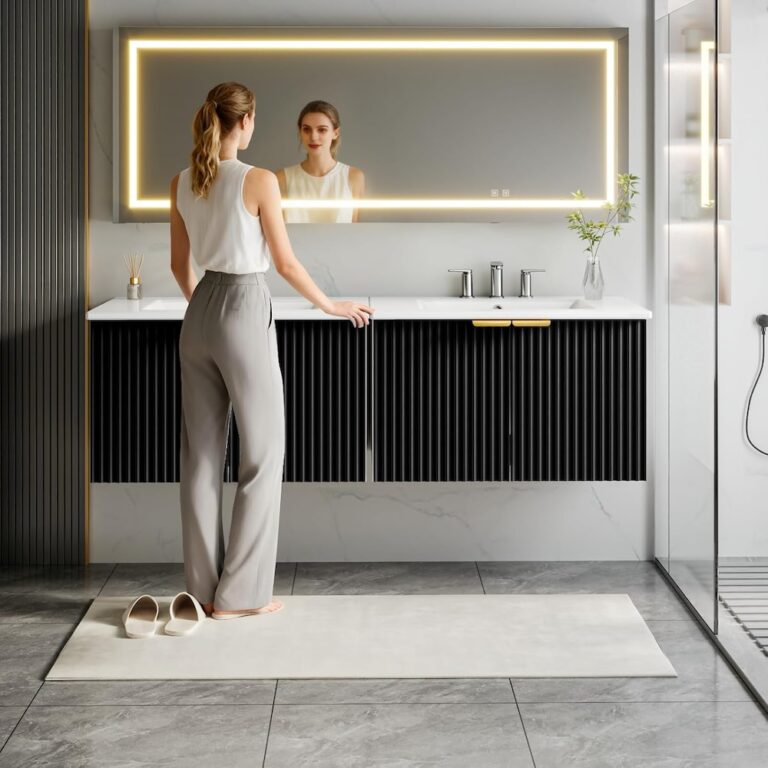 Bathroom Cabinet With Led Lighting