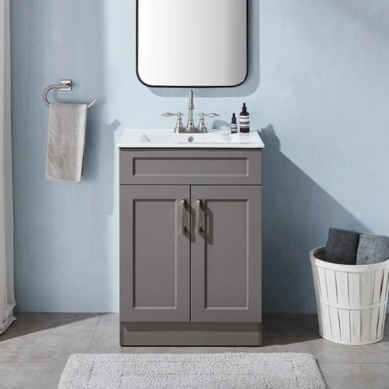 Bathroom Cabinet Wood 1