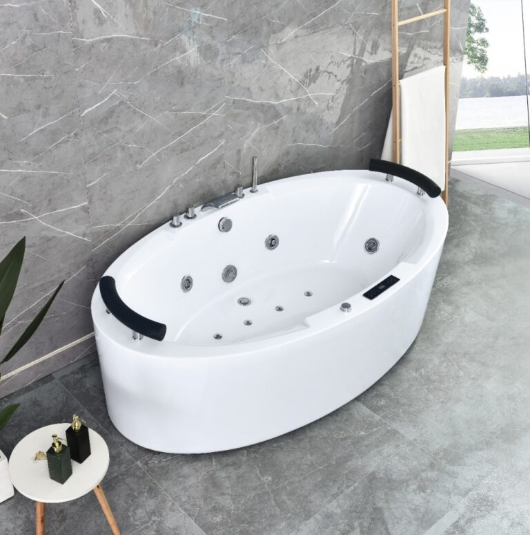 Luxury Acrylic Whirlpool Bathtub